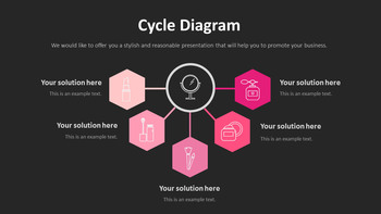 美しさ PowerPointのテンプレートマルチデザイン_30