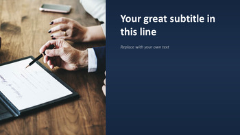 商业服务 PowerPoint模板用于演示_25