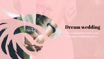 드림 웨딩 PowerPoint 템플릿 디자인_22