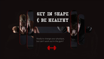 健身运动 PowerPoint模板用于演示_07