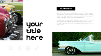 我的车 PowerPoint模板设计_19