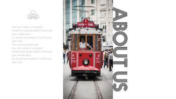 电车 PowerPoint模板多用途设计_04