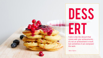 Free Dessert|Theme Slides