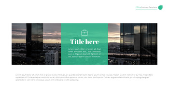 办公室业务 PowerPoint模板用于演示_20