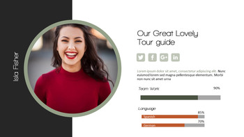 旅行社 主题ppt模板_17