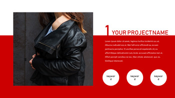 时尚作品集 主题模板_06