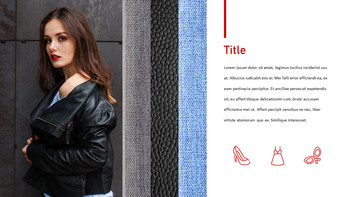 时尚作品集 主题模板_09