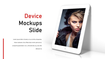 时尚作品集 主题模板_13