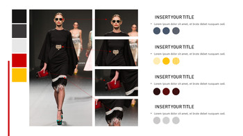 时尚作品集 主题模板_23