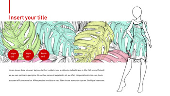 时尚作品集 主题模板_29