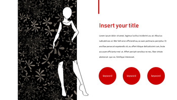 时尚作品集 主题模板_31