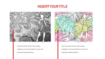 时尚作品集 主题模板_34