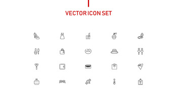 时尚作品集 主题模板_40