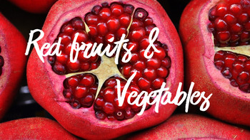 赤い果物と野菜 テーマPPTテンプレート_06