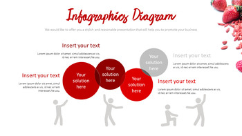 赤い果物と野菜 テーマPPTテンプレート_44