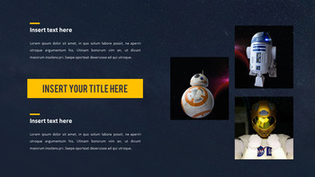Futuristic Robot Slide PowerPoint Presentation Template