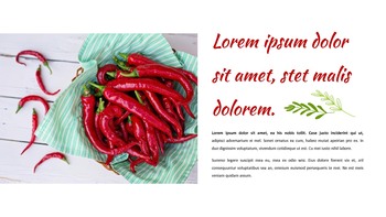 Rotes Obst & Gemüse Google Slides-Vorlagen_17