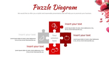 붉은 과일 및 야채 구글슬라이드 템플릿_43