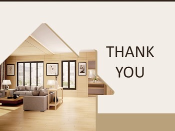 Free Powerpoint Template - Living Room Interior