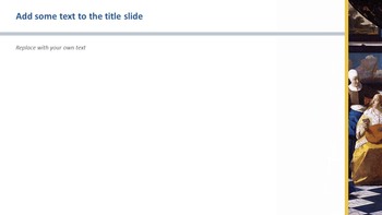 Johannes Vermeer \"The Love Letter\" - Free Presentation Templates_05