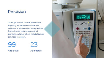 始终如一的卓越医疗 PowerPoint模板_08