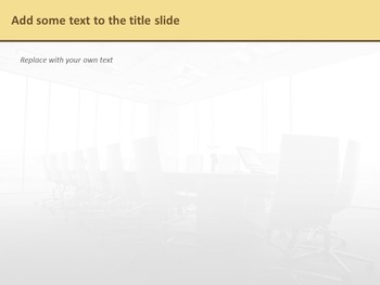 Desks in Conference Room - Free Design Template_05