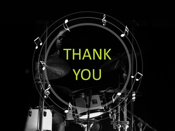 Modelli di presentazione gratuiti - Musica e tamburo_06