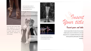 芭蕾舞 演示文稿PowerPoint模板设计_29