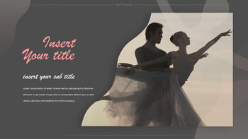 芭蕾舞 演示文稿PowerPoint模板设计_39