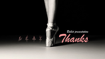 芭蕾舞 演示文稿PowerPoint模板设计_40