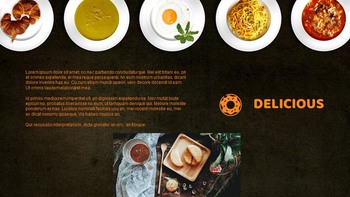 Delicious food project PowerPoint Templates_38