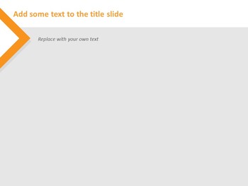 Free Powerpoint Sample - Orange Lines With White, Triangle Background_04