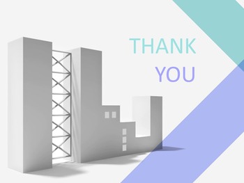 免费PPT样本 - 用浅紫色对角线图案的建筑背景_06