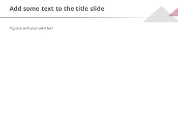 Free PPT Template - Pink, Purple, Gray Triangle_05