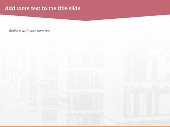 Modelli di presentazione gratuiti - Scrivania libreria_05