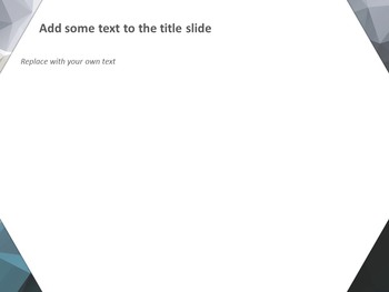 Gray Triangle and Hexagon - Free Powerpoint Sample_05