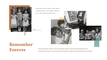 가족 이야기 PowerPoint 템플릿 디자인_20