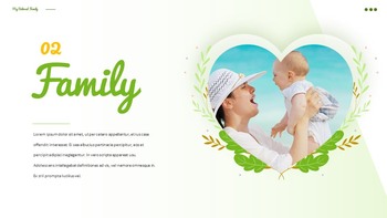 Meine geliebte Familie Google Slides Template Design_06