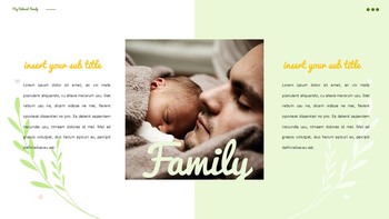 Meine geliebte Familie Google Slides Template Design_31