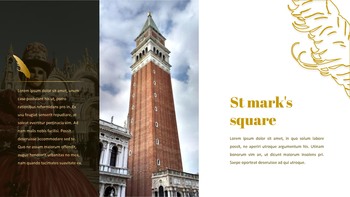 威尼斯狂欢节 谷歌幻灯片模板设计_07