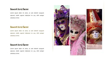 威尼斯狂欢节 谷歌幻灯片模板设计_12