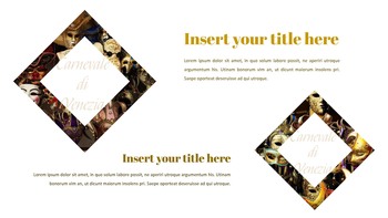 威尼斯狂欢节 谷歌幻灯片模板设计_21