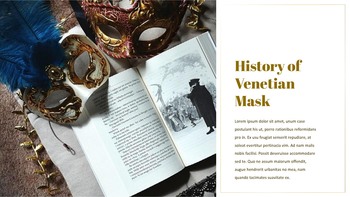 威尼斯狂欢节 谷歌幻灯片模板设计_22