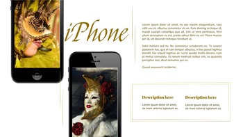 威尼斯狂欢节 谷歌幻灯片模板设计_26