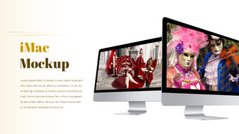 베니스 카니발 PowerPoint 프레젠테이션 템플릿_25