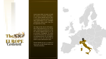 베니스 카니발 PowerPoint 프레젠테이션 템플릿_27