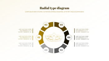 베니스 카니발 PowerPoint 프레젠테이션 템플릿_30