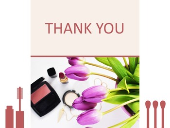 Free Template Design - Make-up and Flowers_06