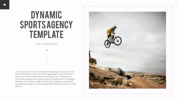 다이나믹 스포츠 에이전시 프레젠테이션용 PowerPoint 템플릿_06