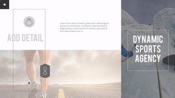 다이나믹 스포츠 에이전시 프레젠테이션용 PowerPoint 템플릿_14